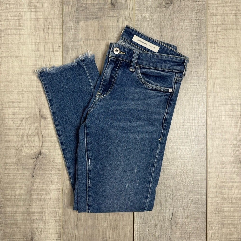 Anthropologie Pilcro and the Letterpress Slim Boyfriend Jeans